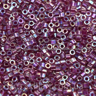 Бисер DBC-56 Miyuki Delica Beads Cut 11/0 (рубка, радужный сиреневый средний)